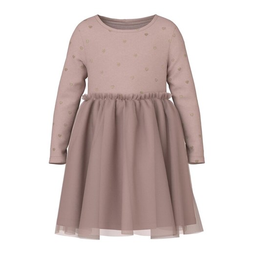 NAME IT Sukienka codzienna 13221711 Różowy Regular Fit ze sklepu MODIVO w kategorii Sukienki dziewczęce - zdjęcie 182625233