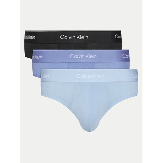Calvin Klein Underwear Komplet 3 par slipów LV00NB4388 Kolorowy ze sklepu MODIVO w kategorii Majtki męskie - zdjęcie 182625254