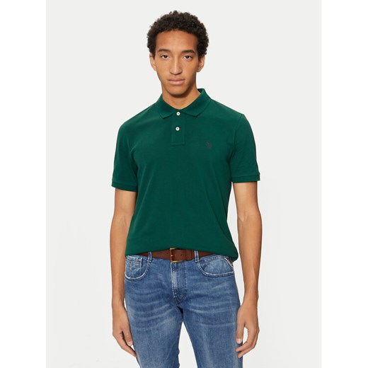U.S. Polo Assn. Polo MUP3312 Zielony Regular Fit ze sklepu MODIVO w kategorii T-shirty męskie - zdjęcie 182625280