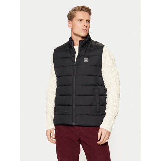 Gap Kamizelka 498570-03 Czarny Regular Fit ze sklepu MODIVO w kategorii Kamizelki męskie - zdjęcie 182625311