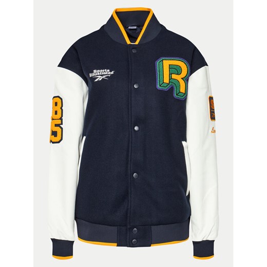 Reebok Kurtka bomber Hrn Si Var 100202342 Granatowy Regular Fit ze sklepu MODIVO w kategorii Kurtki męskie - zdjęcie 182625340