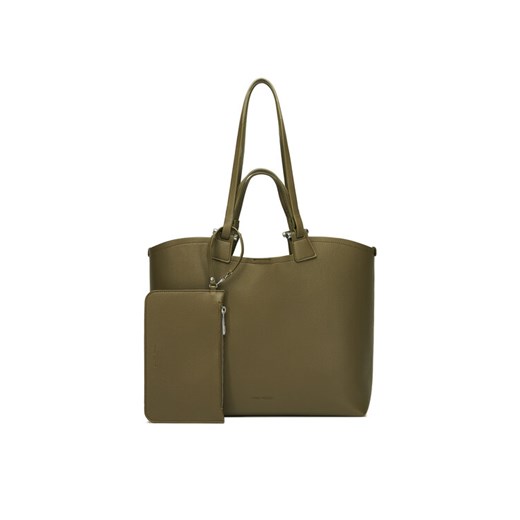Gino Rossi Torebka K233010-1 Khaki ze sklepu MODIVO w kategorii Torby Shopper bag - zdjęcie 182625441