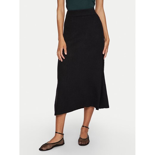 Vila Spódnica midi Olina 14098891 Czarny Regular Fit ze sklepu MODIVO w kategorii Spódnice - zdjęcie 182625444