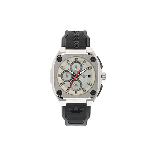adidas Originals Zegarek City Tech Three Chrono AOFH24017 Czarny ze sklepu MODIVO w kategorii Zegarki - zdjęcie 182625480