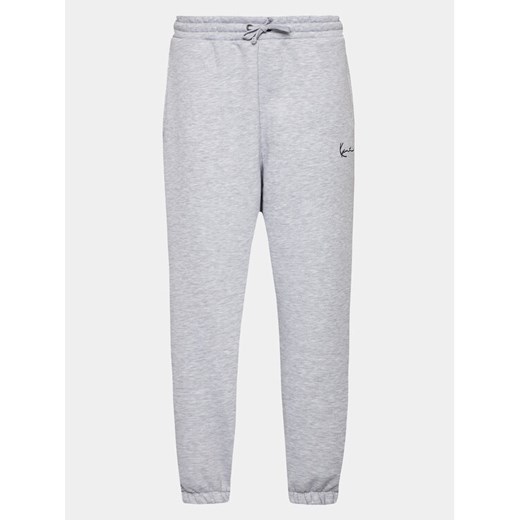 Karl Kani Spodnie dresowe Small Signature Essential 6006899 Szary Regular Fit ze sklepu MODIVO w kategorii Spodnie męskie - zdjęcie 182625483