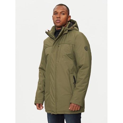 INDICODE Kurtka zimowa Inviks 15-848 Khaki Regular Fit ze sklepu MODIVO w kategorii Kurtki męskie - zdjęcie 182625512