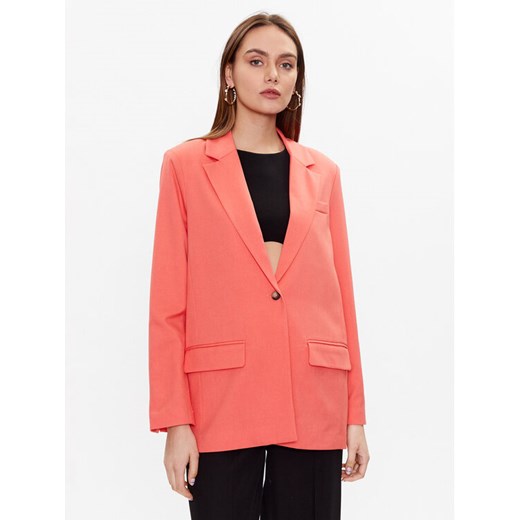Moss Copenhagen Marynarka Fanilla 17263 Różowy Regular Fit ze sklepu MODIVO w kategorii Marynarki damskie - zdjęcie 182625532