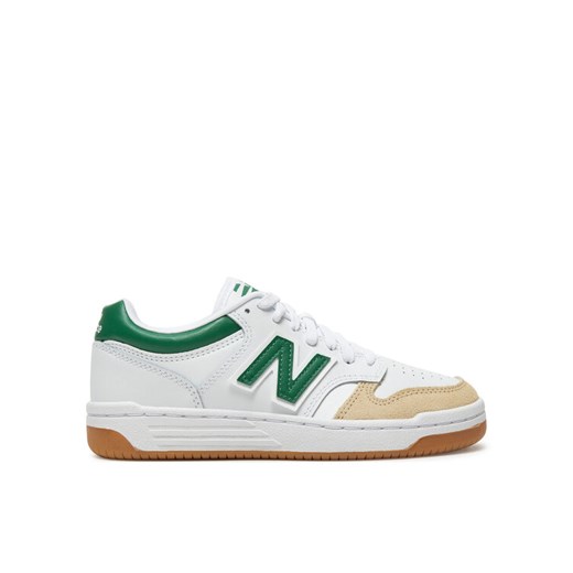 New Balance Sneakersy GSB480SG Biały ze sklepu MODIVO w kategorii Buty sportowe dziecięce - zdjęcie 182625552