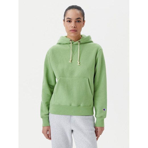 Champion Bluza 117869 Szary Regular Fit ze sklepu MODIVO w kategorii Bluzy damskie - zdjęcie 182625621
