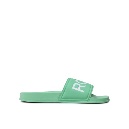 Roxy Klapki ARJL100679 Zielony ze sklepu MODIVO w kategorii Klapki damskie - zdjęcie 182625630