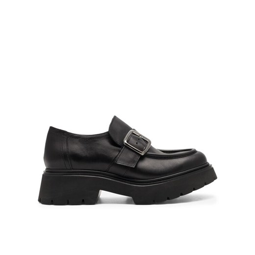Badura Loafersy TONDELA-24919 Czarny ze sklepu MODIVO w kategorii Mokasyny damskie - zdjęcie 182625861