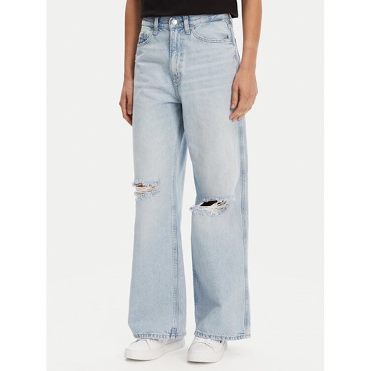Tommy Jeans Jeansy Claire DW0DW21281 Niebieski Wide Leg ze sklepu MODIVO w kategorii Jeansy damskie - zdjęcie 182625871