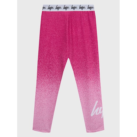 HYPE Legginsy ZVLR-275 Różowy Slim Fit ze sklepu MODIVO w kategorii Spodnie dziewczęce - zdjęcie 182625920