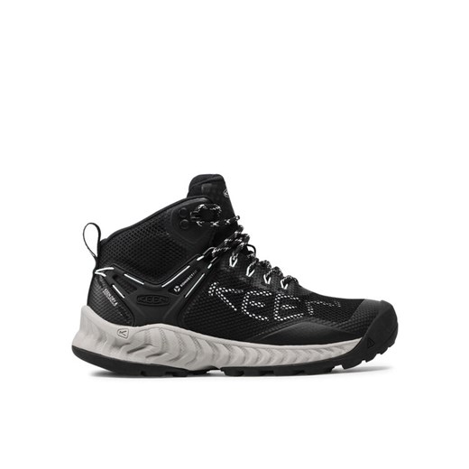 Keen Trekkingi Nxis Evo Mid Wp 1025911 Czarny ze sklepu MODIVO w kategorii Buty trekkingowe damskie - zdjęcie 182625950