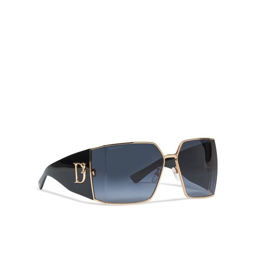 Dsquared2 Okulary przeciwsłoneczne 207654 Czarny ze sklepu MODIVO w kategorii Okulary przeciwsłoneczne damskie - zdjęcie 182626060