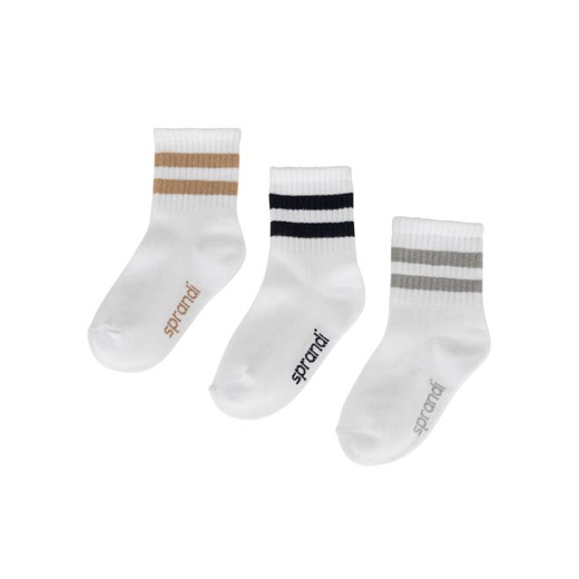 Sprandi Skarpety 0KB-001-SS25 (3-PACK) Biały ze sklepu MODIVO w kategorii Skarpetki dziecięce - zdjęcie 182626101