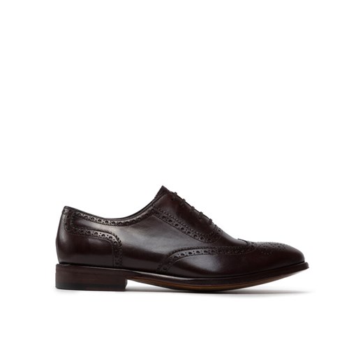 Lord Premium Półbuty Brogues 5501 Brązowy ze sklepu MODIVO w kategorii Buty eleganckie męskie - zdjęcie 182626112