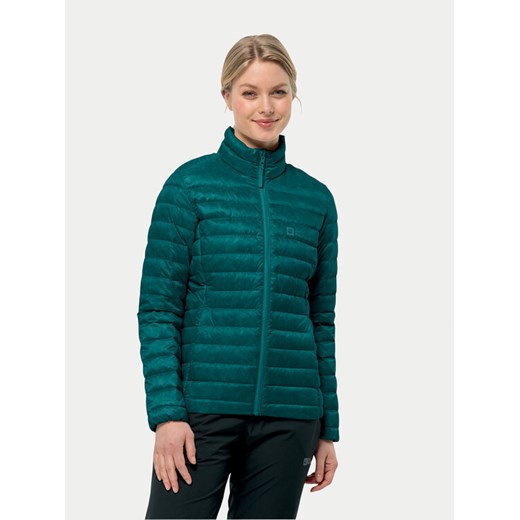 Jack Wolfskin Kurtka puchowa Pilvi 1207761 Zielony Regular Fit ze sklepu MODIVO w kategorii Kurtki damskie - zdjęcie 182626130