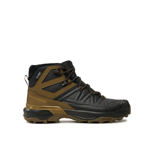 Salomon Trekkingi X Ultra Snowpilot Waterproof L47585700 Czarny ze sklepu MODIVO w kategorii Buty trekkingowe męskie - zdjęcie 182626144