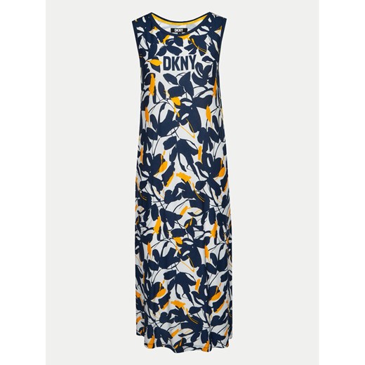 DKNY Koszula nocna YI60014 Granatowy Regular Fit ze sklepu MODIVO w kategorii Koszule nocne - zdjęcie 182626273