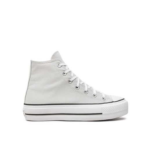 Converse Trampki Chuck Taylor All Star Lift Platform Hi A08287C Szary ze sklepu MODIVO w kategorii Trampki damskie - zdjęcie 182626332