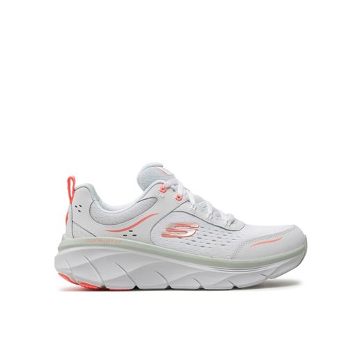 Skechers Sneakersy D'Lux Walker 2.0-Daisy Doll 150093/WMLT Biały ze sklepu MODIVO w kategorii Buty sportowe damskie - zdjęcie 182626363