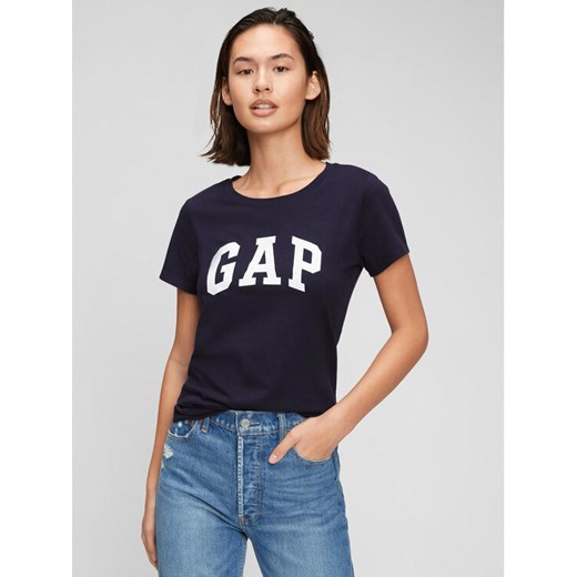 Gap T-Shirt 268820-00 Granatowy Regular Fit ze sklepu MODIVO w kategorii Bluzki damskie - zdjęcie 182626372