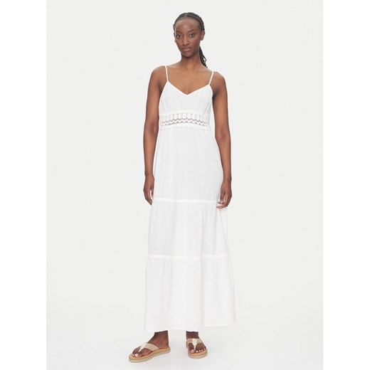 Vero Moda Sukienka letnia Quincy 10324588 Biały Regular Fit ze sklepu MODIVO w kategorii Sukienki - zdjęcie 182626374