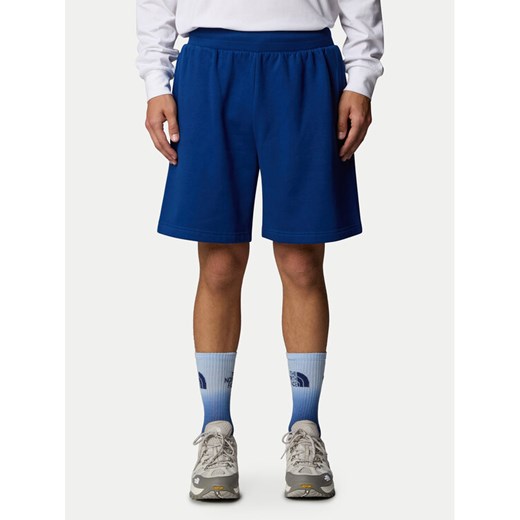 The North Face Szorty sportowe Easy NF0A8C2S Niebieski Regular Fit ze sklepu MODIVO w kategorii Spodenki męskie - zdjęcie 182626394