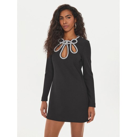 Marciano Guess Sukienka koktajlowa Gabriella 4YGK39 6869Z Czarny Regular Fit ze sklepu MODIVO w kategorii Sukienki - zdjęcie 182626411