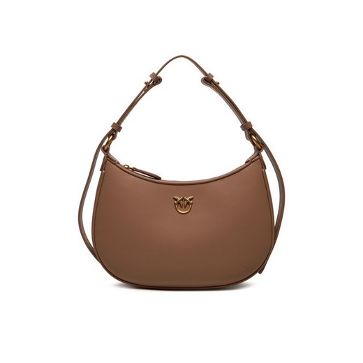 PINKO Torebka Half Moon Mini Fl . AI 24-25 PLTT 102790 A0F1 Brązowy ze sklepu MODIVO w kategorii Torebki damskie - zdjęcie 182626442
