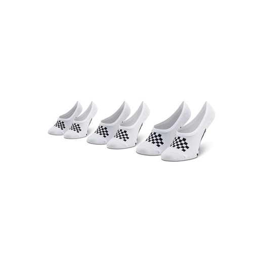 Vans Zestaw 3 par stopek dziecięcych Classic Canoodle VN0A48HCYB21 Biały ze sklepu MODIVO w kategorii Skarpetki dziecięce - zdjęcie 182626573