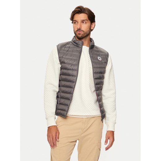 Jott Kamizelka Tom P000MDOW04 Szary Slim Fit ze sklepu MODIVO w kategorii Kamizelki męskie - zdjęcie 182626770