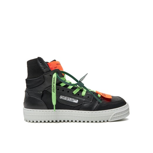 Off-White Sneakersy OMIA065S22LEA0031010 Czarny ze sklepu MODIVO w kategorii Buty sportowe męskie - zdjęcie 182626823