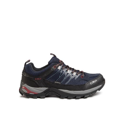 CMP Trekkingi Rigel Low Trekking Shoes Wp 3Q54457 Granatowy ze sklepu MODIVO w kategorii Buty trekkingowe męskie - zdjęcie 182626830