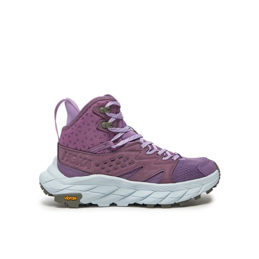 Hoka Trekkingi Anacapa Breeze Mid 1134506 Błękitny ze sklepu MODIVO w kategorii Buty trekkingowe damskie - zdjęcie 182626884