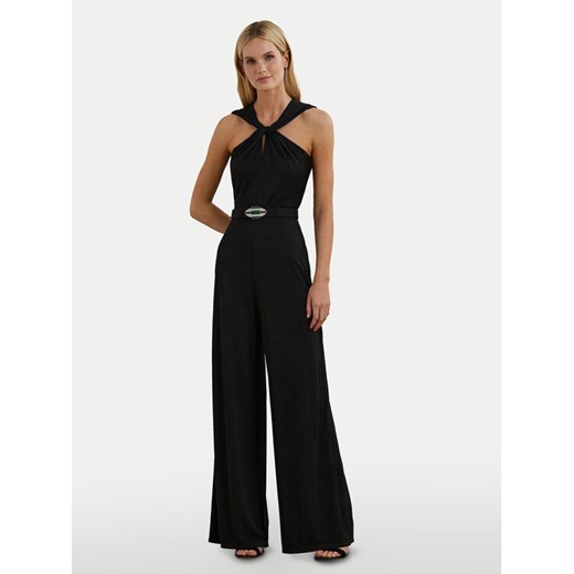 LAUREN RALPH LAUREN Kombinezon 200951815001 Czarny Wide Leg ze sklepu MODIVO w kategorii Kombinezony damskie - zdjęcie 182626940