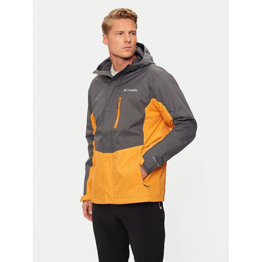 Columbia Kurtka przeciwdeszczowa Pouring Adventure™ III 2117171 Szary Regular Fit ze sklepu MODIVO w kategorii Kurtki męskie - zdjęcie 182626974