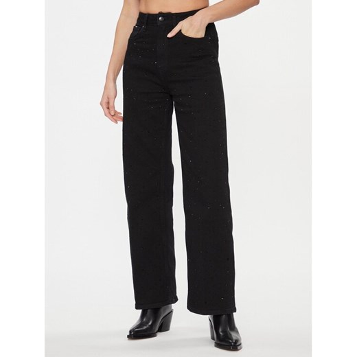 Pepe Jeans Jeansy Sparkle PL204604 Czarny Relaxed Fit ze sklepu MODIVO w kategorii Jeansy damskie - zdjęcie 182626992