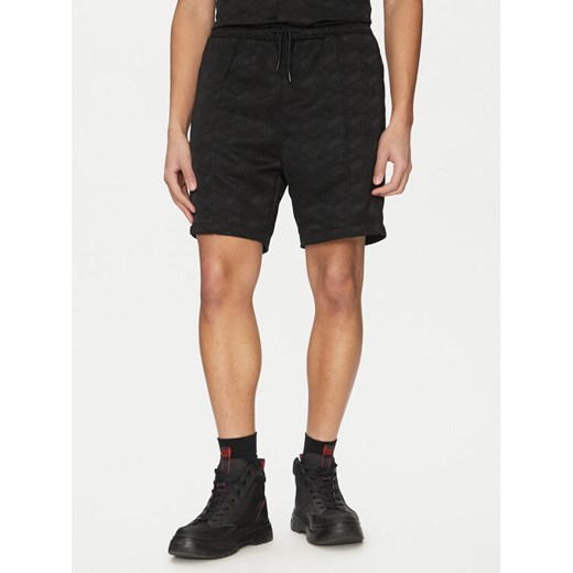 HUGO Szorty sportowe Ravis252 50534654 Czarny Relaxed Fit ze sklepu MODIVO w kategorii Spodenki męskie - zdjęcie 182627020