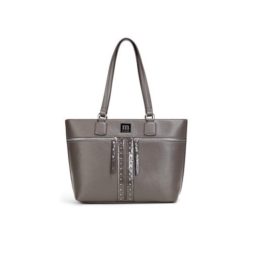 Monnari Torebka TORIMP0-24Z-BAG5950-K019D000-R00 Szary ze sklepu MODIVO w kategorii Torby Shopper bag - zdjęcie 182627052