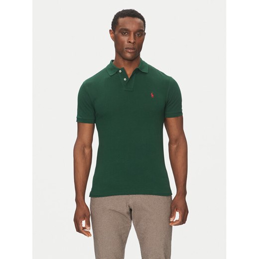 Polo Ralph Lauren Polo Core Replen 710795080 Zielony Slim Fit ze sklepu MODIVO w kategorii T-shirty męskie - zdjęcie 182627054