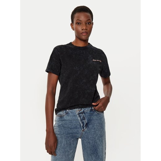 HUGO T-Shirt Damacia_3 50535491 Czarny Regular Fit ze sklepu MODIVO w kategorii Bluzki damskie - zdjęcie 182627101