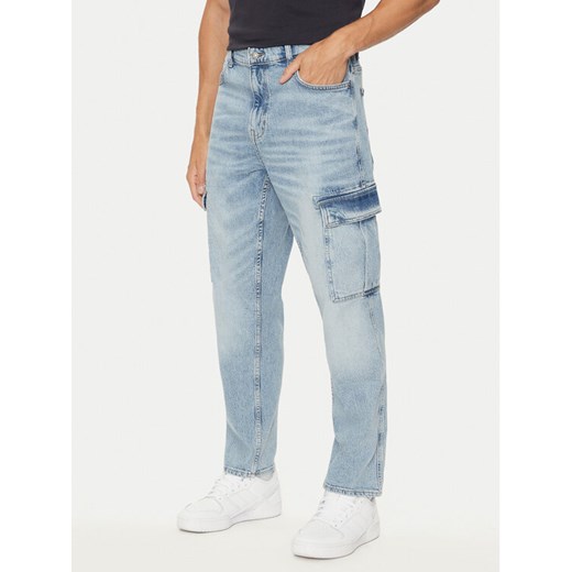 Guess Jeansy 166573 Niebieski Regular Fit ze sklepu MODIVO w kategorii Jeansy męskie - zdjęcie 182627131