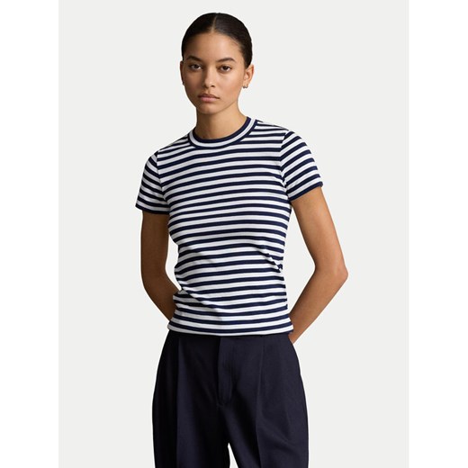 Polo Ralph Lauren T-Shirt 211891520001 Kolorowy Regular Fit ze sklepu MODIVO w kategorii Bluzki damskie - zdjęcie 182627184