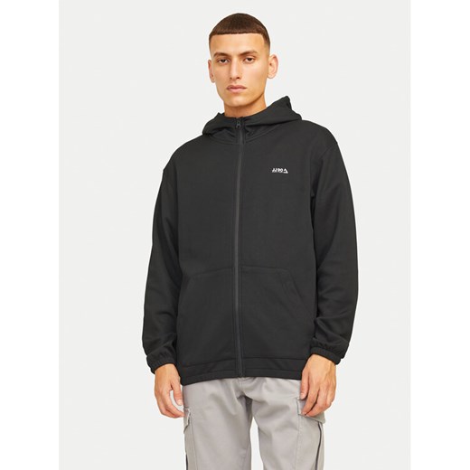 Jack&Jones Bluza Basic 12261373 Czarny Regular Fit ze sklepu MODIVO w kategorii Bluzy męskie - zdjęcie 182627191