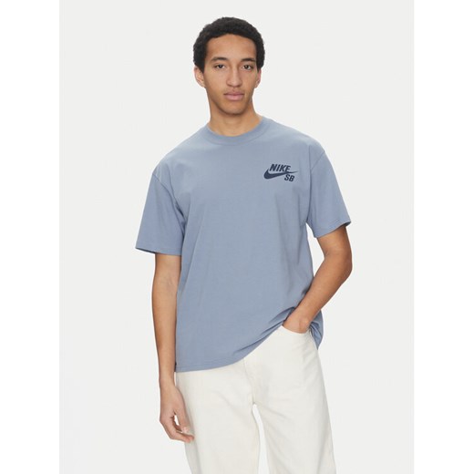 Nike T-Shirt DC7817 493 Niebieski Regular Fit ze sklepu MODIVO w kategorii T-shirty męskie - zdjęcie 182627274