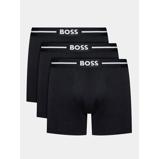 Boss Komplet 3 par bokserek Bold 3P 50510698 Czarny ze sklepu MODIVO w kategorii Majtki męskie - zdjęcie 182627330