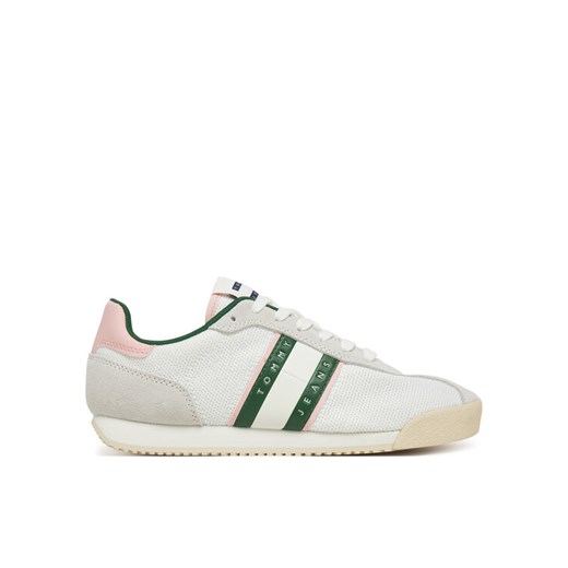 Tommy Jeans Sneakersy Tjw Low Profile Runner EN0EN02742 Biały ze sklepu MODIVO w kategorii Buty sportowe damskie - zdjęcie 182627334