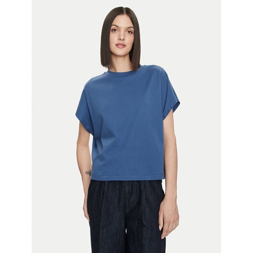 United Colors Of Benetton T-Shirt 3096D1071 Niebieski Relaxed Fit ze sklepu MODIVO w kategorii Bluzki damskie - zdjęcie 182627352